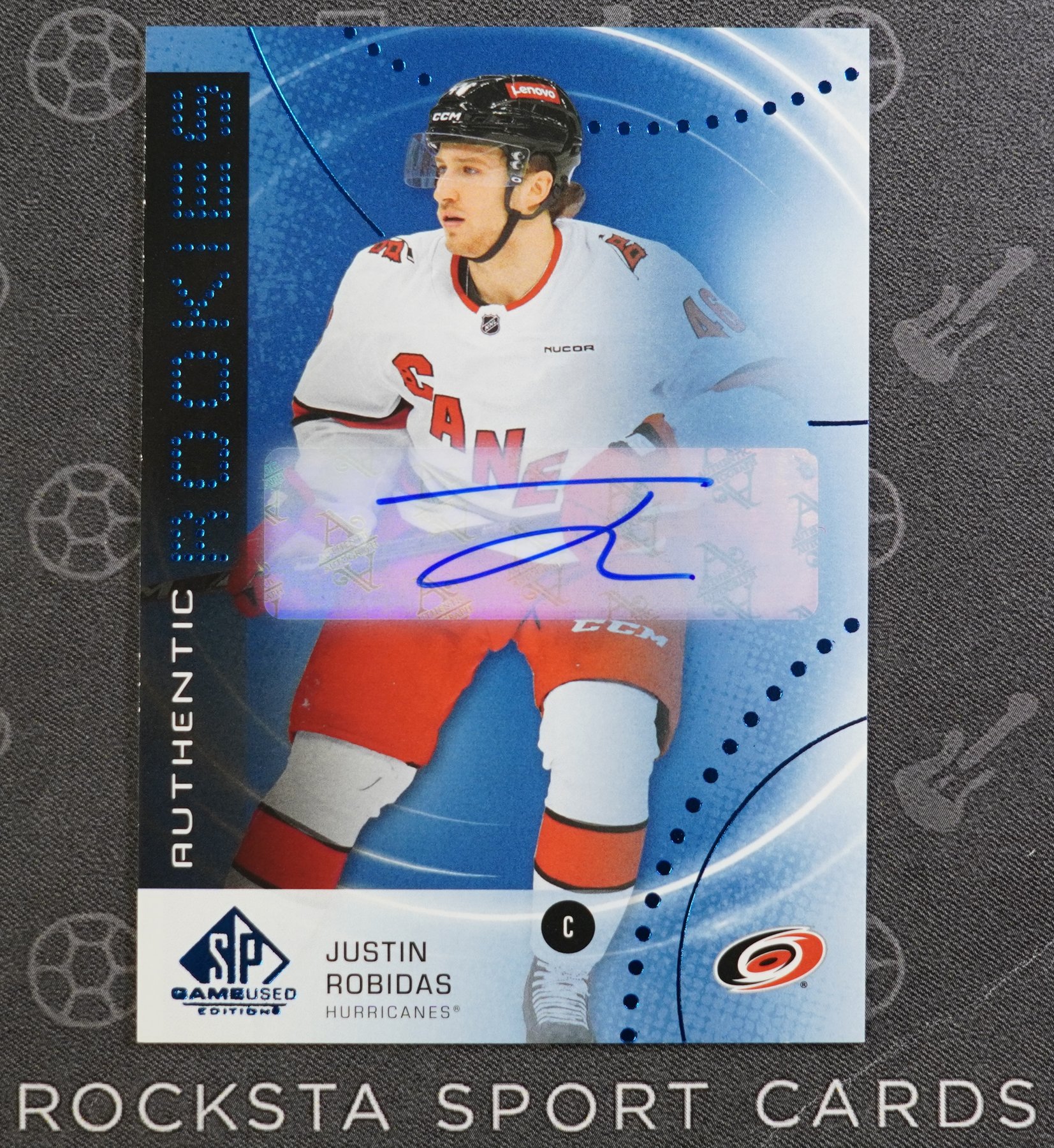 JUSTIN ROBIDAS — SP Game Used