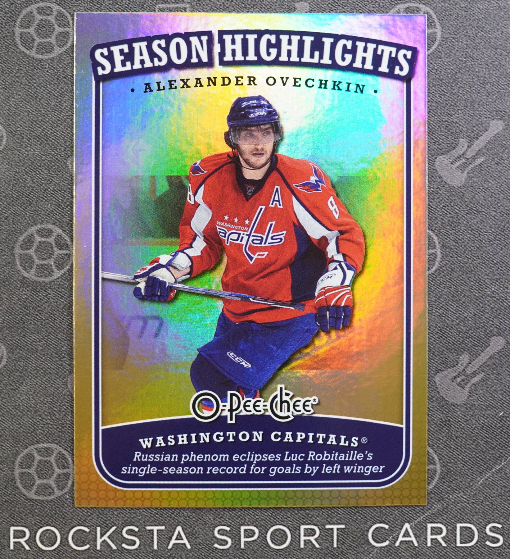 ALEXANDER OVECHKIN — O-Pee-Chee